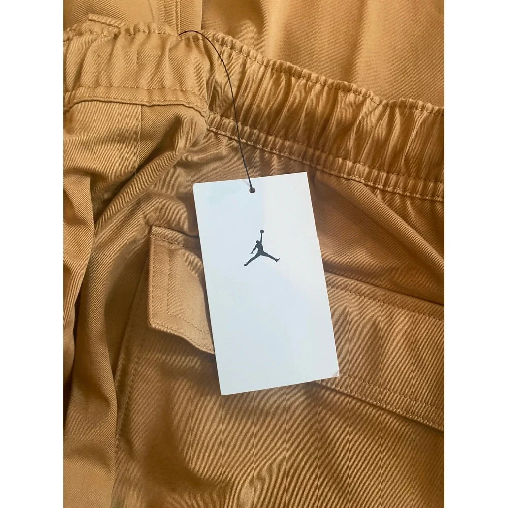 Jordan Flight Heritage Cargo Pants‎ Mens Medium-Brown FB7305-231 New